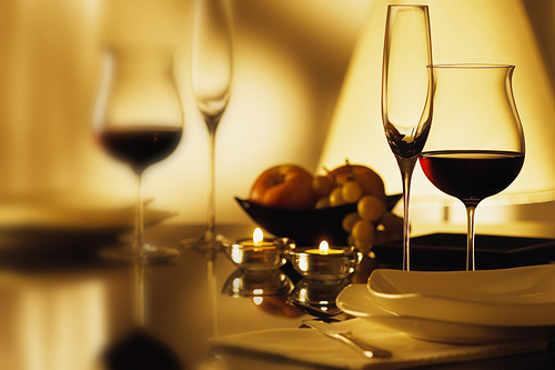 Romantic Honeymoon Dinner